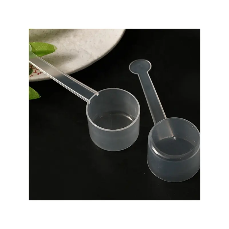 Cucchiaio di plastica 30gr cucchiaio di misurazione da cucina in polvere di tè in plastica riciclato 2.5 cucchiaio di misura in plastica 25ml