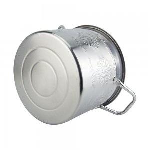 Juego de 8 Ollas de Acero Inoxidable Comerciales Grandes de Buena Calidad, Olla de <span class=keywords><strong>Cocina</strong></span> de Acero Inoxidable - Product Image 3