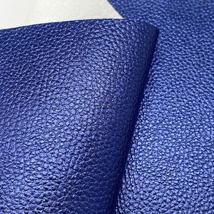 30cm x 135cm <span class=keywords><strong>rollo</strong></span> Metalliclitchi patrón de piel sintética tela de cuero sintético para hacer bolsos zapatos artesanías - Product Image 1