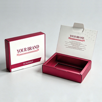 Boîte d'emballage personnalisée de haute qualité, pliable, imprimée, pour vernis à ongles, huile, parfum, boîte d'emballage recyclable pour produits cosmétiques