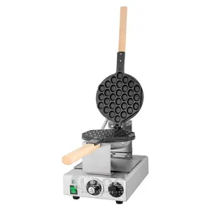 Equipo de aperitivos Aberdeen Egg Waffle Maker Máquina eléctrica para hacer gofres de huevo Hong Kong Bubble Waffle Maker con EGO