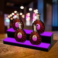 Support de bouteille de vin liquide personnalisé en usine, présentoir USB en acrylique LED avec écran de bar 60x20x15CM Marque OUKE