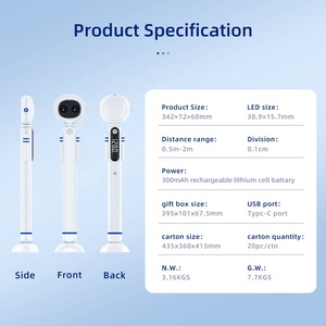 Règle de mesure de la hauteur à ultrasons numérique, dispositif de mesure de précision pour adultes et enfants - Product Image 3