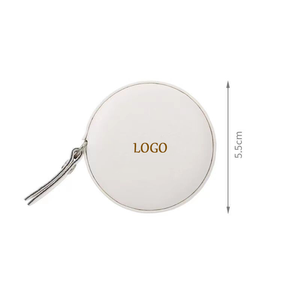 Bán buôn biện pháp băng khuyến mãi có thể thu vào thợ may cơ thể vải <span class=keywords><strong>PU</strong></span> đo băng 1.5m Vòng <span class=keywords><strong>mini</strong></span> da Băng biện pháp với logo - Product Image 4