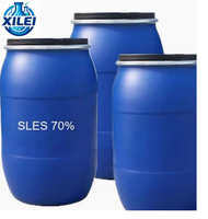 Sodium Lauryl Ether Sulfate 70% SLES Texapon N70 pH 7.0-9.5 Fût de 170 kg Produit intermédiaire agrochimique et aromatique