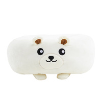 Dessin animé tatami maison futon japonais animal coussin rond coussin de sol chambre paresseux reine rond épaissi tapis japonais en peluche