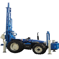 PCDR 150 plate-forme de forage de noyau montée sur tracteur rotatif pour la plate-forme de forage de noyau/mineur montée sur remorque minière à vendre