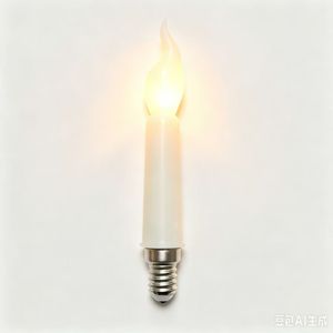 Bombilla LED <span class=keywords><strong>de</strong></span> Simulación <span class=keywords><strong>de</strong></span> Vela E14 AC220v Bombilla Decorativa para Velas Navideñas Artículos <span class=keywords><strong>de</strong></span> Decoración Navideña, Bombilla - Product Image 3