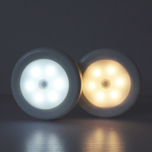<strong>6</strong> <strong>Led</strong> Night Light Automatic On/Off Stick-on Anywhere Battery Operated Cordless <strong>LED</strong> Motion <strong>Sensor</strong> Light Cabinet <strong>Lamp</strong> - Product Image 5