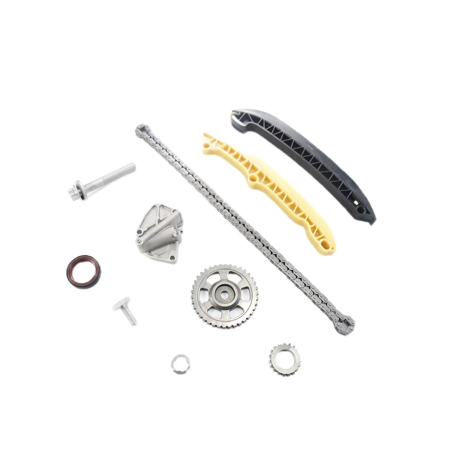 REVO Timing Chain Kit untuk kursi SKODA VW BMD/CHFB/BBM/CHFA 719407 untuk mesin mobil berlaku untuk otomotif OE 03D109158C 038103085E