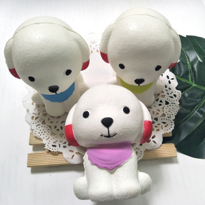 Özel Kawaii Mini sıkmak oyuncaklar yumuşak kokulu PU köpük oyuncaklar Anti stres yavaş yükselen köpek oyuncak çocuklar için - Product Image 4