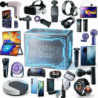 Kotak Misteri Elektronik 2 Pcs Paket Gadget Acak Jam Tangan Pintar Kamera Earbuds Kotak Misteri untuk Ulang Tahun Natal Grosir