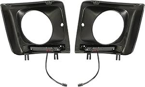 BBmart Auto voiture accessoires phare couverture cadre décoratif déflecteur OE 4638840831 pour <span class=keywords><strong>Mercedes</strong></span> Benz - Product Image 6