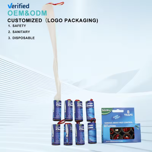 Tira de Papel Adhesivo para Moscas, Pegamento Fuerte, Adhesivo No Tóxico, Sólido, Desechable, Rollo de Cinta Atrapa Insectos Voladores - Product Image 6