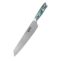 Haute qualité poisson viande couperet désossage Chef couteau damas acier couteau de cuisine