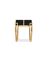 Pieds en acier inoxydable, meuble de salon, Table basse au Design moderne, quatre pieds, idéal pour un salon, nouvel arrivage de 2020