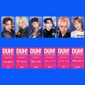 6 unids/set <span class=keywords><strong>KPOP</strong></span> P1HARMONY DUH álbum tarjetas fotográficas lista THEO SOUL KEEHO D <span class=keywords><strong>U</strong></span> EXCLUSIVO Ver tarjetas Selfie JONGSEOB JIUNG INTAK Fans regalos - Product Image 1