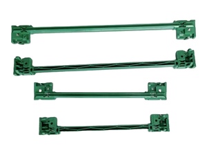 Zstc รางไกด์ C-BOX Schroff พร้อมการเข้ารหัสสำหรับ CompactPCI/ VME64x, Offset 0.1 ", 220มม., สีเขียว, <span class=keywords><strong>spq</strong></span> 50 64560-072 - Product Image 2