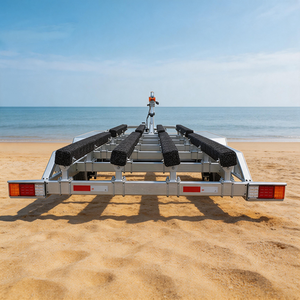 <span class=keywords><strong>Remorque</strong></span> pour <span class=keywords><strong>bateau</strong></span> de 11 m, capacité 4,5 tonnes, <span class=keywords><strong>remorque</strong></span> robuste pour yacht avec couchette - Product Image 3