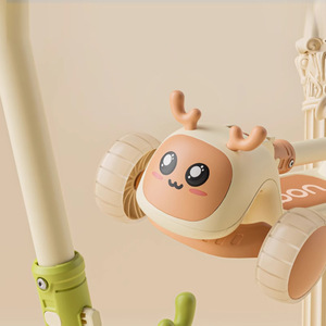 Usbon Kids Trottinette pliable 3 en 1, tricycle réglable en hauteur pour enfants de plus de 12 mois, rouge - Product Image 5