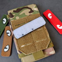 Patch en caoutchouc PVC 3D, motif œil de chat et œil de démon, badge de casque, autocollant tactique pour brassard, accessoire pour sac d'extérieur et épaulette, en stock