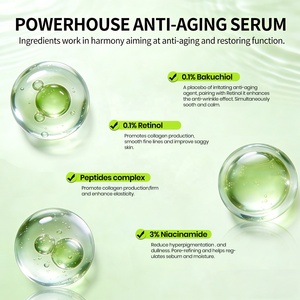 Siero Rassodante al Retinolo e Vitamina A, Anti-Rughe, Anti-Età con Peptidi per il Viso - Product Image 4