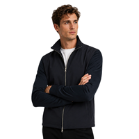 Gilet de sport léger en polyamide pour homme, à manches longues, avec logo personnalisé, idéal pour le sport et le quotidien