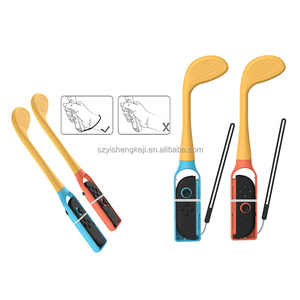 Empuñadura de Plástico ABS para Golf Deportivo, Soporte de Varilla de Raqueta con Sensor de Movimiento, Accesorios de Juego para NS Switch 2, <span class=keywords><strong>Joycon</strong></span> <span class=keywords><strong>Izquierdo</strong></span> y Derecho, Rojo y <span class=keywords><strong>Azul</strong></span> - Product Image 4