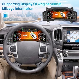 Navihua LCD Instrument Digital Cluster LCD Dashboard <b>for</b> Toyota Land Cruiser LC200 2008-2015 <b>Speedometer</b> Auto Meter Gauge - Product Image 5