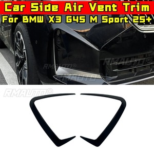 Accessoires de séparateur d'air pour pare-chocs latéral de voiture pour BMW X3 G45 M Sport 2025+ – Cache de séparateur de pare-chocs, garniture de prise d'air, kit carrosserie - Product Image 2