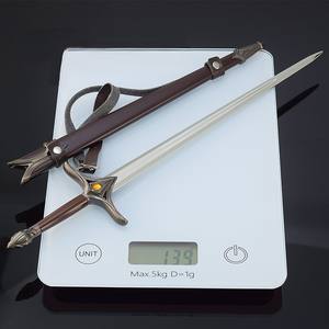 Épée de Galadriel en alliage de zinc, <span class=keywords><strong>réplique</strong></span> de bureau à collectionner, accessoire de cosplay périphérique de film, 30cm - Product Image 6