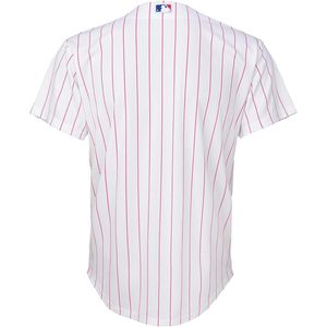 Philadelphia Phillies Youth White Home Jersey <b>Baseball</b> Collar Breathable Boys Apparel - Product Image 3