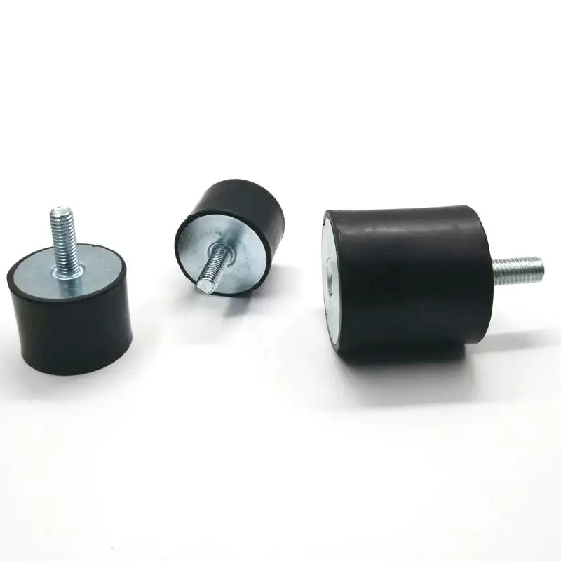 Amortiguador de goma opcional de varios tamaños Montaje antivibración Mini amortiguador de goma para aire acondicionado