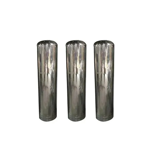 Impact and abrasion resistance Top 2.5 inch Opening 1254 1265 Stainless Steel SS Water Filter Tank