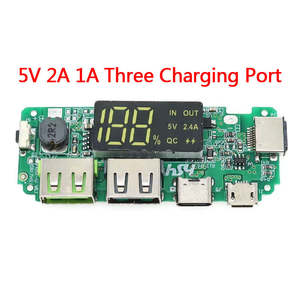 Módulo Cargador de Batería de Iones de Litio 18650 con Pantalla <span class=keywords><strong>Digital</strong></span>, 5V2A 5V1A, Salida USB Dual, Banco de Energía DIY, Cargador de Teléfono Portátil - Product Image 6