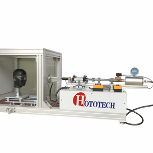 Helmet Goggles Face Mask High Speed Impact Testing <b>Machine</b> With EN166 EN168 ASNI Z89.1 Testing Standard - Product Image 1
