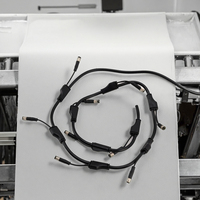 Fourniture d'usine 10A Y-Shaped IP67 Étanche LED Faisceau D'éclairage Connecteurs De Câbles Électriques Mâle/Femelle Contact Cuivre Matériel