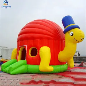 Tortue modèle gonflable videurs personnalisé animal gonflable playrgound pour parc d'attractions