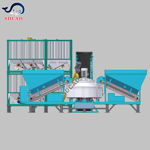 Centrale à béton mobile YHZS50, moteur 60Hz, Brésil, vente chaude - Product Image 4