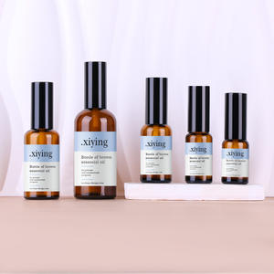 Bouteilles en verre ambré personnalisables <span class=keywords><strong>de</strong></span> 15ml/50ml/100ml Tête <span class=keywords><strong>de</strong></span> pompe <span class=keywords><strong>de</strong></span> pulvérisation à brume fine pour <span class=keywords><strong>l</strong></span>'emballage <span class=keywords><strong>de</strong></span> cosmétiques <span class=keywords><strong>de</strong></span> distribution <span class=keywords><strong>de</strong></span> lotion d'essence - Product Image 5