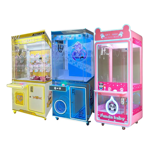 Wholesale Coin Operated Candy Arcade Game Cheap Mini Claw Machine for Malaysia,Small Toy Claw Crane Machine