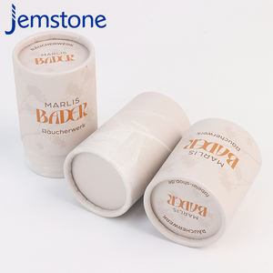 กระดาษคราฟท์รีไซเคิลรักษ์โลกสำหรับบรรจุภัณฑ์ทรงกระบอก  วัสดุสำหรับผลิตภัณฑ์ดูแลผิว พิมพ์สี่สี สำหรับบรรจุภัณฑ์หลอดขวดน้ำหอม - Product Image 1