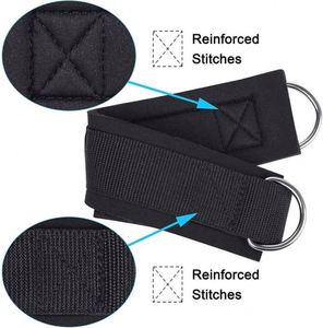 Sangles de soutien de cheville en néoprène antidérapantes et flexibles pour hommes et femmes, pour la musculation, les entraînements de fitness et la gym - Product Image 4