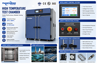 Cámara de Secado Industrial de Gran Capacidad y Horno de Tratamiento Térmico de Alta Temperatura