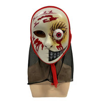 Masque carnaval halloween grand globe oculaire grimace secouer masque effrayant pour la décoration de fête de carnaval d'halloween