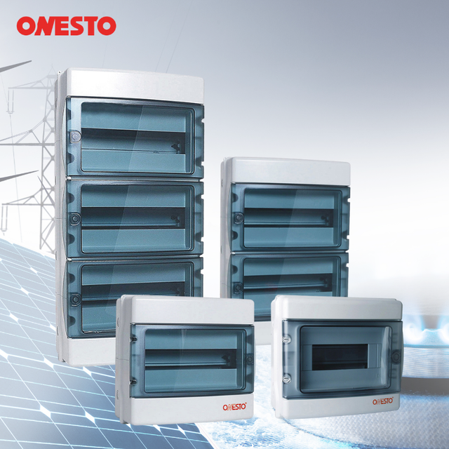 ONESTO Plastic Electrical Distribution Board IP65 Outdoor ABS Distribution Box 4way 6way 9way 13way 26way 39way 52way DB Box
