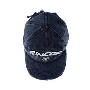 थोक <span class=keywords><strong>6</strong></span> पैनल स्पोर्ट्स कैप अनट्रान्चर कपास विंटेज गोरस कस्टम कढ़ाई लोगो बेसबॉल टोपी धोया जाता है - Product Image 2