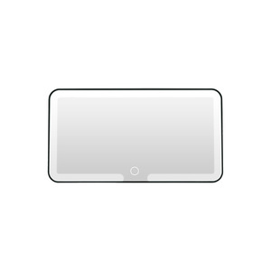 Car Universal Sun Visor Single-Sided <strong>Makeup</strong> <strong>Mirror</strong> <strong>with</strong> Three-Color LED <strong>Light</strong> HD Cosmetic <strong>Mirror</strong> Magnification ABS - Product Image 5