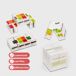 Promoção personalizada 6cm Square Folding Magic Cube Infinity Puzzle Magnético Infinito Magic Cube Toy Publicidade Logotipo Personalização - Product Image 1