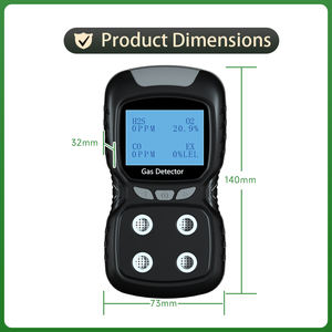 <span class=keywords><strong>Detector</strong></span> de Gás Industrial Portátil 4 em 1 Recarregável de Alta Precisão para <span class=keywords><strong>CO</strong></span>, <span class=keywords><strong>H2S</strong></span>, <span class=keywords><strong>O2</strong></span>, Ex (<span class=keywords><strong>LEL</strong></span>, CH4) com Bomba de Sucção - Product Image 5